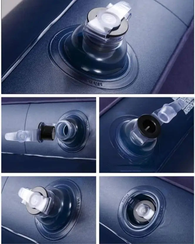 2 Seater Inflatable Sofa (Color - Beige, Brown, DIY(Do-It-Yourself))