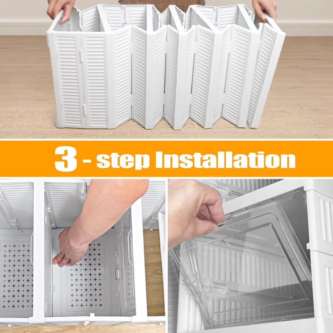 Foldable Shoe Organizer Storage Box