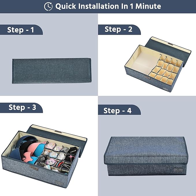 Winkelen Innerwear Organiser for Wardrobe