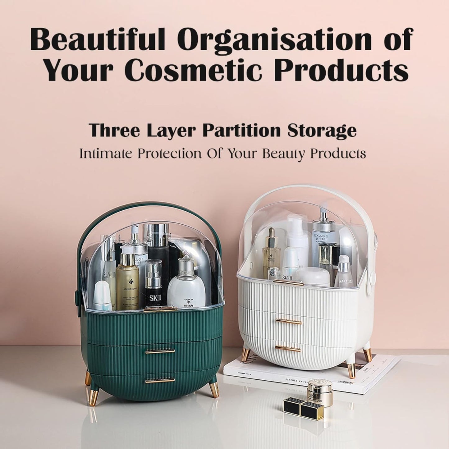 Luxury Makeup & Skincare Organiser