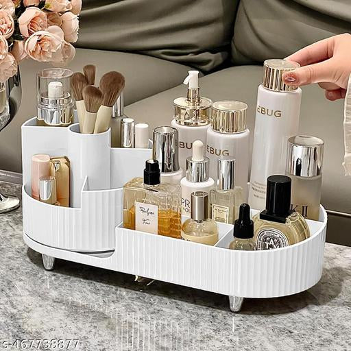 Makeup Organizer for Vanity, 360°Rotating Countertop Makeup Organizer
