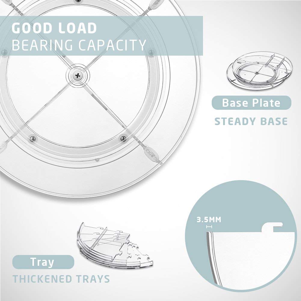 Cosmetic Makeup Organizer for Women, Bride & Girls - 360 Rotating Storage Organiser Box