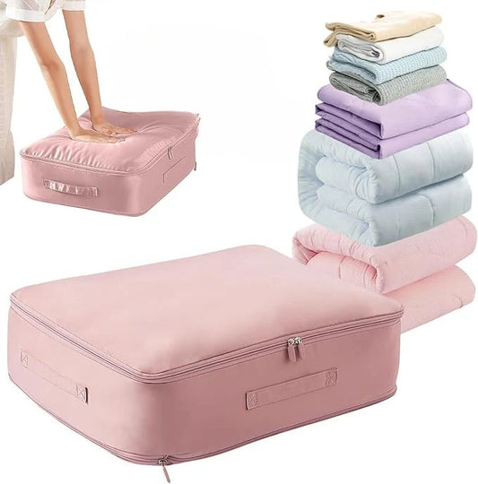 Self-Compressing Organizer – No Vacuum Needed!