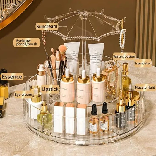 360 Rotating Makeup Organizer acrylic
