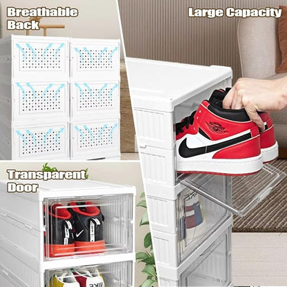 Foldable Shoe Organizer Storage Box