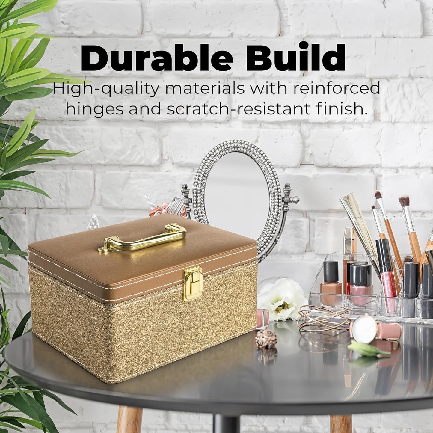 Makeup Box - Vanity Box for Women Bridal