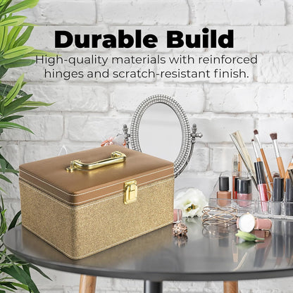 Makeup Box - Vanity Box for Women Bridal