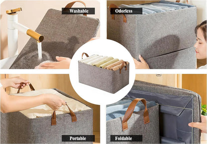 GlamLuxe Foldable Storage Box