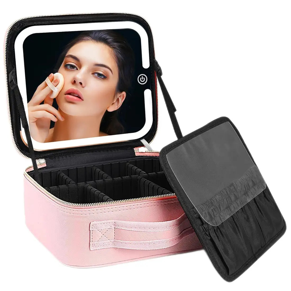 Makeup Vanity With LED Mirror